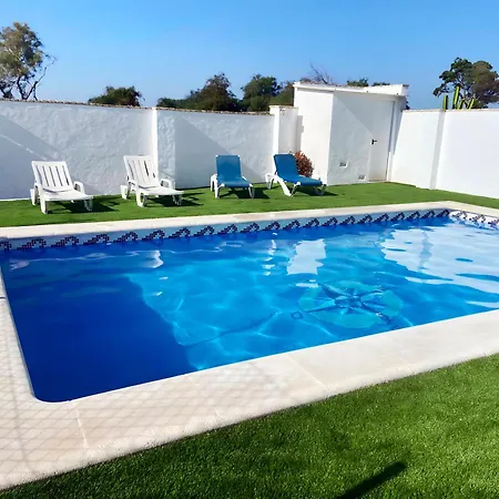 Сasa de vacaciones Piscina Privada Vallada En Conil